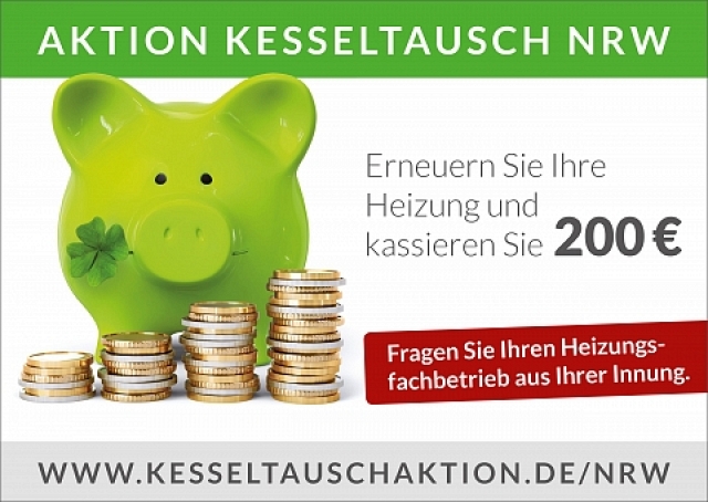 Read more about the article Nur für kurze Zeit: 200 Euro für die neue Gasheizung