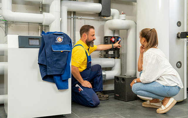 Beratung zur Wärmepumpe